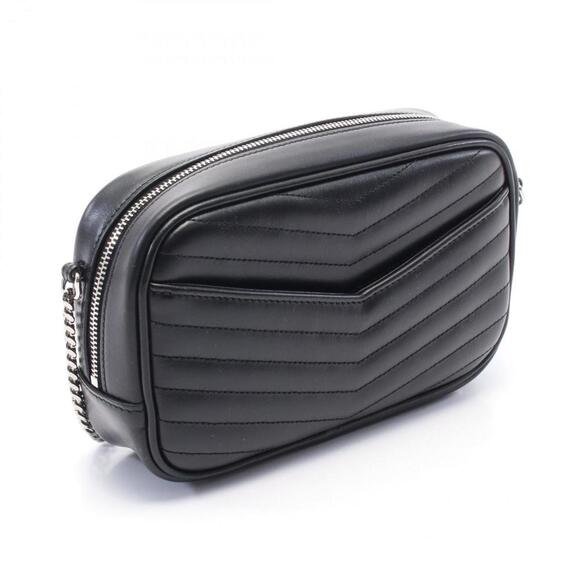 SAINT LAURENT Black Leather Shoulder Bag - Picture 3 of 5